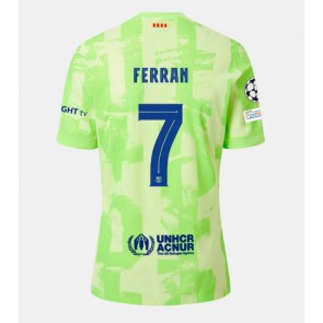 Barcelona Ferran Torres #7 Rezervni Dres 2024-25 Kratak Rukavima